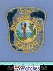 Indian Rocks Beach  old Vintage  Florida Shoulder Patch Cheesecloth Seminole 3j