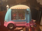 Cracker Barrel Flamingo Camper Glitter Globe Light Up Water Lantern Retro Toy 