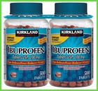 2 Pack Kirkland Signature 200 Mg Ibuprofen 500 Ct Tablets Exp  04 2027