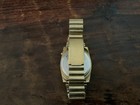 Red Led Vintage 1980s Digital Led Gold-tone Bracelet Watch Not Working
