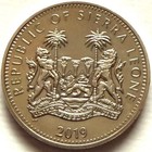 Sierra Leone 1 Dollar 2019 Big Five Series - Buffalo  Copper-nickel