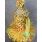Jenniferwu Newborn Baby Girl Dress Flower Tutu Princess Handmade Beaded Dresses