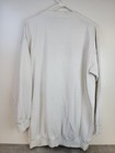 Vintage 90s Christmas Sweatshirt Women s Extra Large White Grandmacore Santa