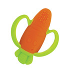 Silicone Baby Teether Sensory Exploration Bpa Free 0  Months Carrot Teething