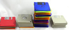 Mixed Lot Of75- 3 5    Floppy Disks Blank Many Bright Neon Transparent  New