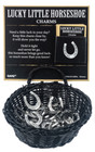 Y1 The Lucky Little Horseshoe Pocket Charm Token Good Luck Ganz