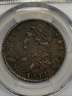 1811 50c Capped Bust Half Dollar Small 8 Pcgs Xf45  605200rqe