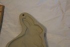 Rare 2001 Bunny Rabbit Hill Design Brown Bag Cookie Mold  6 
