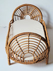 Baby Rattan Crib Newborn Photography Props 22 x12 