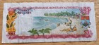 Bahamas 3 Dollars 1968 Queen Elizabeth Ii P-28 Very Fine Prefix B