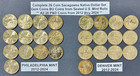 Complete 26 Coin Sacagawea Native Dollar P d Set From 2012 To 2024 Gem Bu Coins 