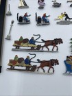Over 40 Hans Heinrichsen Flat Lead Metal Christmas Winter Figures Germany
