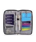 Valante Premium Family Travel Document Organizer Capacious Rfid Passport Hold   