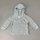 Baby Gap 2-piece Baby Thermal Hoodie Set Heather Grey Sz  6-12 Months 0612