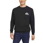 Quiksilver Men s Crew Neck Sweatshirt  Black  Size S
