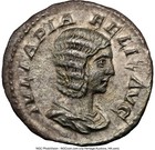 Julia Domna Ancient Roman Silver Coin 193-217 Ad Rome Denarius Ngc Choice Vf