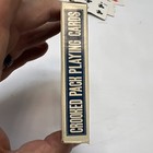 Vintage The Crooked Pack Blue Playing Cards Deck Complete