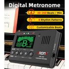 Ulumac Aroma 3-in-1 Digital Metronome Tuner For Guitar  Bass  Violin  Piano     