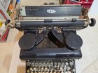 1930 s Black Royal Typewriter  Glass Keys Working Order