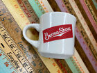 Vintage Burma Shave Ceramic Barber Shave Mug Red Graphic Coffee Mug  Restaurant