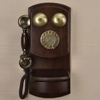 Wall Mounted Vintage Telephone Phone With Drawer  Button   Rotary Dial  Adjustab