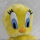 Vintage 1997 Ace Novelty Looney Tunes Tweety Bird Sitting Hard Eyes 12    Plush