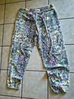 Vintage 80s Captains World Tour Marble Blacktop Paint Splatter Jogger Sweatpants