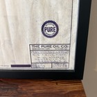 Orig Pure Oil Co  1950s Fuel Plant Blueprint Layout Saluda  Sc 36   x 12    Framed