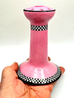 Antique Hatpin Holder Very Pink Very Art Deco Wonderful Eye Catching Collectible