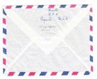 French Oceania Sc 18  196 scarce -papeete Ile Tahiti-14 2 1963-air Mail To Usa