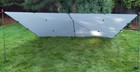Bear Paw Wilderness Designs 10x10 Flat Silnylon Gray Tarp tent