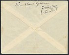 Palestine Israel 1919 British Mandate 1 Pi On Censored Cover Jerusalem To Swiss
