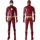 The Flash Barry Allen Cosplay Costume Accessories Red Jacket Boots Custom Made