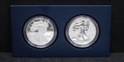 2012 S Silver Eagler Proof   Reverse Proof 2 Coin Set Org Pkg   Coa  987