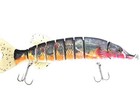 8  Jointed Pike For Bass Pike Striper Redfish And More Swimbait  free Shipping 