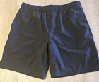 Men s Speedo Swim Shorts  Size M  Black Gray  Lined