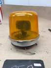 Vintage Federal Signal Amber Beacon Emergency Rotating Light Model Backhoe Safty