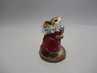 Wee Forest Folk Singer Red Dress Limited Edition Valentine Retired New In Box