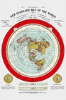 Flat Earth Maps 3 Sets gleason s Standard 24x36   Square Stationary Earth 24x18 