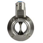 2  Inch 51mm Pipe Tri Clamp Sanitary Butterfly Valve Stainless Steel 316