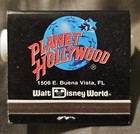 Vintage Downtown Disney Planet Hollywood Orlando Matchbook Unused Rare 