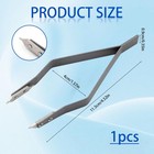 V Shape Aluminum Alloy Watch Spring Bar Tweezers Tool For Strap Removal   Repair