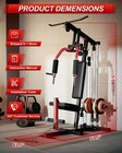 Home Gym Machine  Full Body Workout Station Home Gym Equipment With Lat Pulldown
