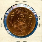 President Kennedy Jfk Inaugural Commemorative Us Mint Coin 1 1 4  Bronze Medal