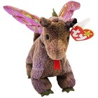 Ty Beanie Babies Scorch The Dragon Plush 1998