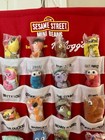 Kellogg s Complete Set Of 24 Rare Excl Red 1999 Sesame Street Mini Bean Sealed