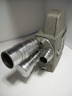 Revere 100  Spool Load Camera 16mm  Turret Model With Lenses  Very Clean  As Is