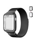 Milanese Mesh Band      Band   Case 4 Apple Watch Stainless Steel Fits 42-44mm New