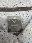 Nwt Callaway Polo Shirt Opti-dri Golf Mens Xxl Performance Bright White