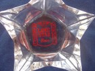 Vintage Lone Star Beer Ashtray Star Shaped Euc